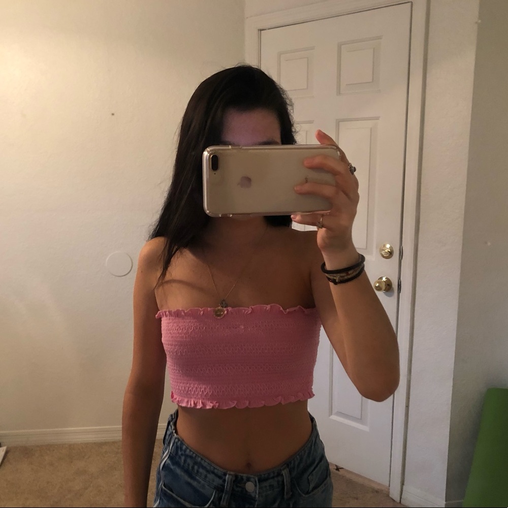 Pink Tube Top